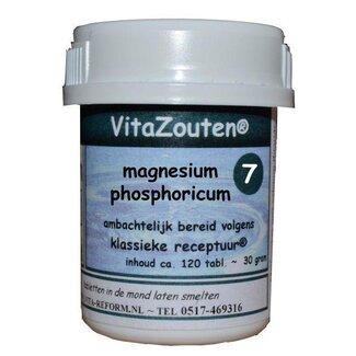 Vitazouten Vitazouten Magnesium phosphoricum VitaZout nr. 07 120 Tabletten
