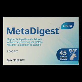 Metagenics Metagenics Metadigest lacto blister 45 Capsules