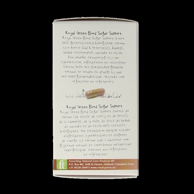 Royal Green Blood sugar support bio 60 gélules végétales