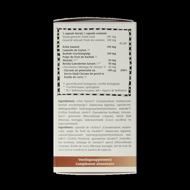 Royal Green Blood sugar support bio 60 gélules végétales