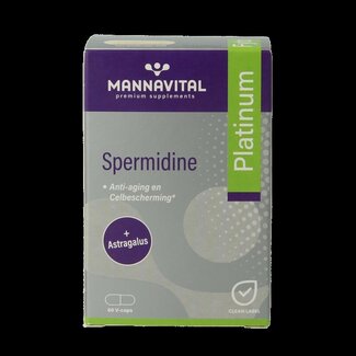 Mannavital Mannavital Spermidine platinum 60 Vegetarische capsules
