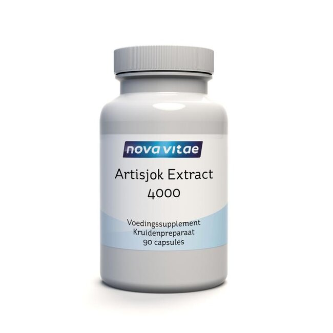 Nova Vitae Artisjok extract 4000 90 Capsules
