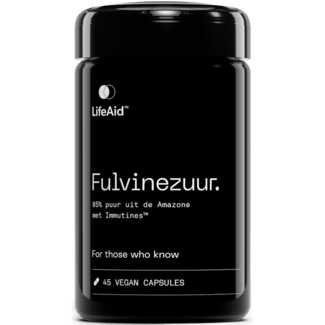 Lifeaid Lifeaid Fulvinezuur 85% puur 45 Vegetarische capsules