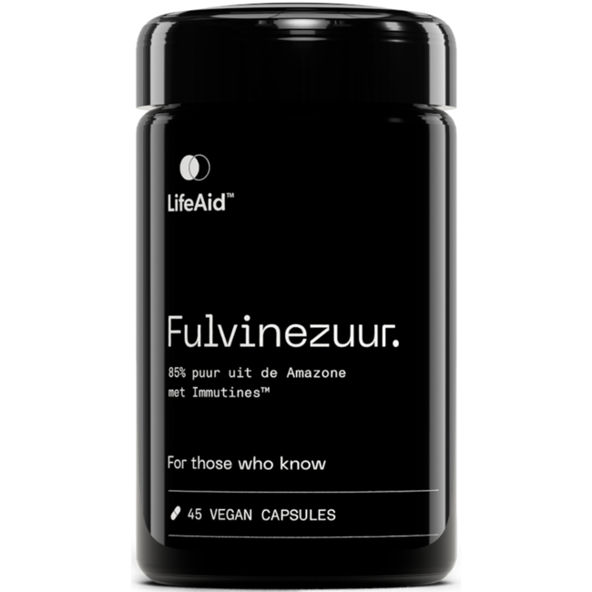 Lifeaid Fulvinezuur 85% puur 45 Vegetarische capsules