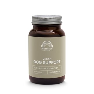 Mattisson Mattisson Vegan oog support 60 Tabletten