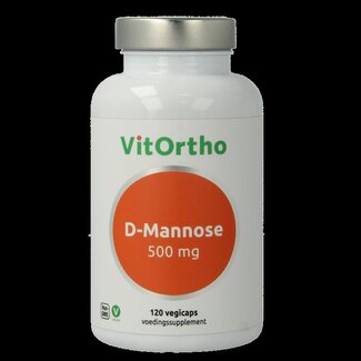 VitOrtho VitOrtho D-Mannose 500mg 120 Vegetarische capsules