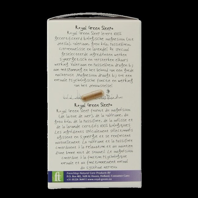 Royal Green Sleep bio 60 Vegetarische capsules