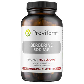 Proviform Proviform Berberine 500mg Rebersa 180 Vegetarische capsules