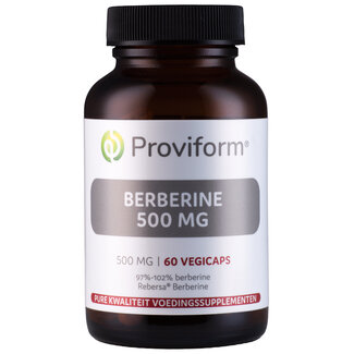 Proviform Proviform Berberine 500mg Rebersa 60 Vegetarische capsules