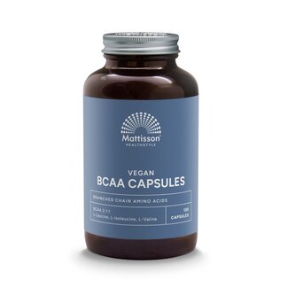 Mattisson Mattisson Vegan BCAA 2:1:1 capsules 120 Vegetarische capsules