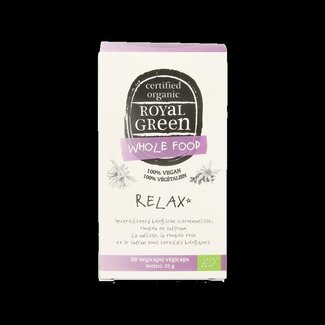 Royal Green Royal Green Relax bio 60 Vegetarische capsules