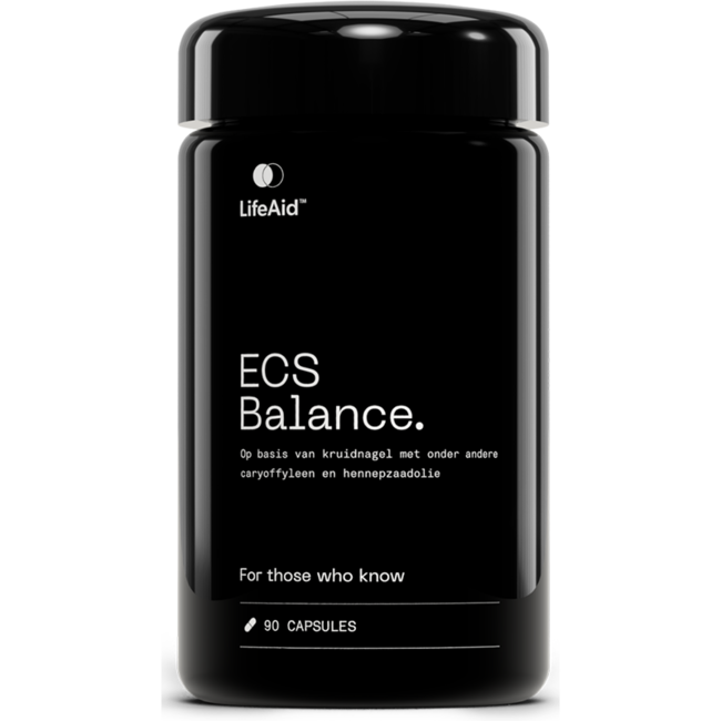 Lifeaid ECS Balance capsules - caryofylleen 90 Capsules