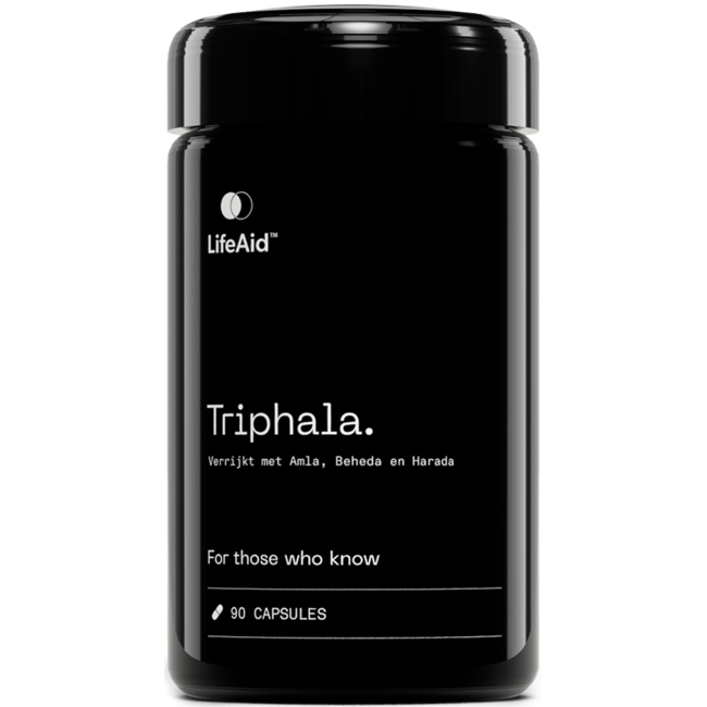 Lifeaid Triphala - 680mg puur 90 Capsules