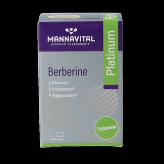 Mannavital Mannavital Berberine platinum 60 gélules végétales