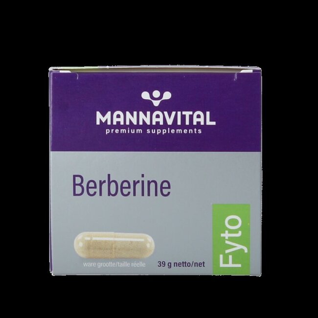 Mannavital Berberine platinum 60 gélules végétales