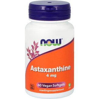 NOW NOW Astaxanthine 4mg 60 Softgels