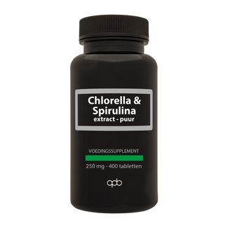APB Holland APB Holland Chlorella & Spirulina extract puur 250mg 400 Tabletten