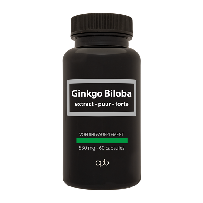 APB Holland Ginkgo biloba extract puur forte 530mg 60 Capsules