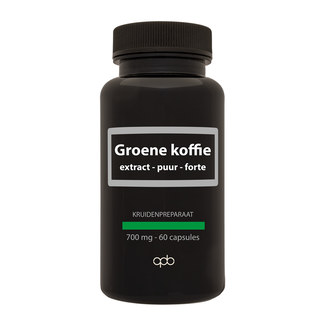 APB Holland APB Holland Groene koffie extract puur forte 700mg 60 Capsules