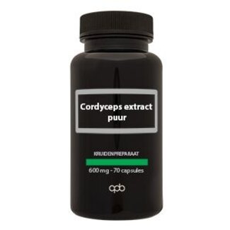 APB Holland APB Holland Cordyceps extract puur forte 600mg 70 Capsules