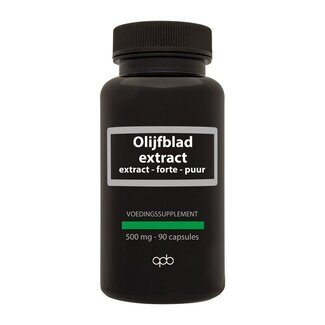 APB Holland APB Holland Olijfblad extract forte puur 500mg 90 Capsules