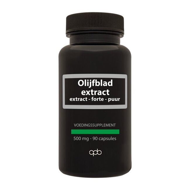 APB Holland Olijfblad extract forte puur 500mg 90 Capsules