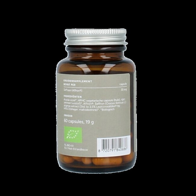 Mattisson Safran Bio 30 mg 60 gélules végétales