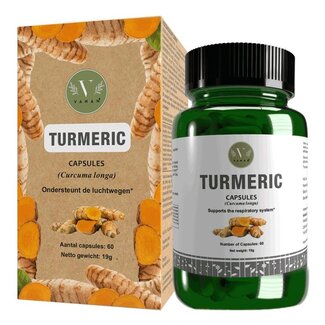 Vanan Vanan Turmeric capsules 60 Capsules