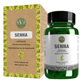 Vanan Vanan Senna capsules 60 Capsules