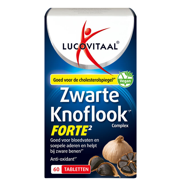 Lucovitaal Zwarte knoflook forte 60 Tabletten