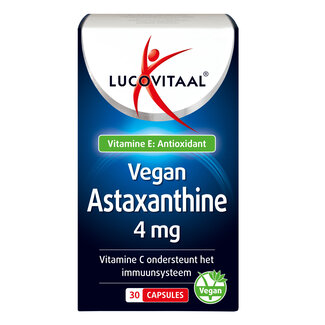 Lucovitaal Lucovitaal Astaxanthine 4mg vegan 30 Capsules