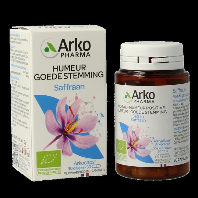 Arkocaps Saffraan bio 30 Capsules