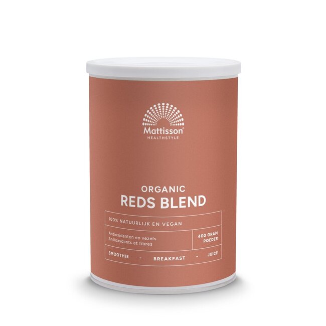 Mattisson Reds blend poeder organic bio 400 Gram