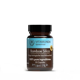 Vitamunda Vitamunda Liposomale bamboe silica 30 Vegetarische capsules