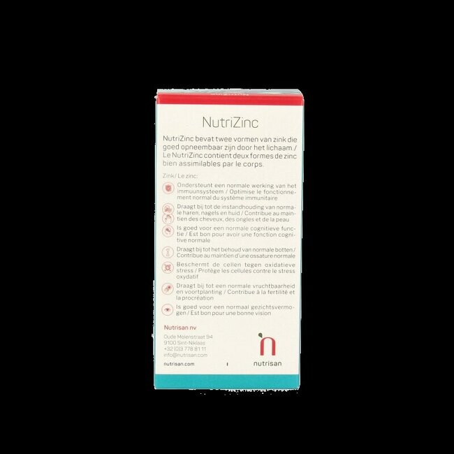 Nutrisan Nutrizinc 90 Gélules