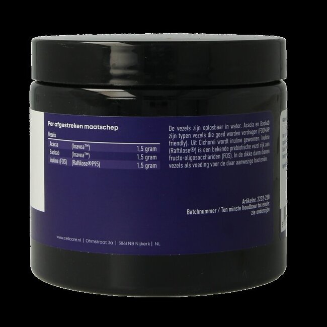 CellCare Complexe de fibres acacia-inuline-baobab 250 g