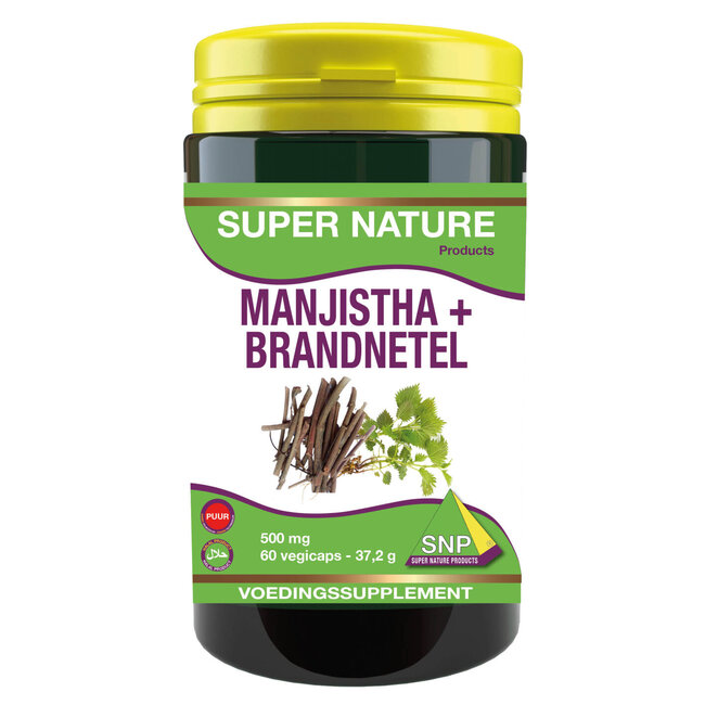 SNP Manjistha + brandnetel puur 60 Vegetarische capsules