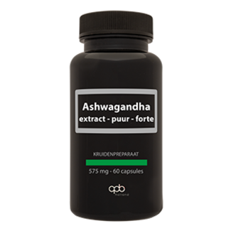 APB Holland APB Holland Ashwagandha extract puur forte 575mg 60 Vegetarische capsules