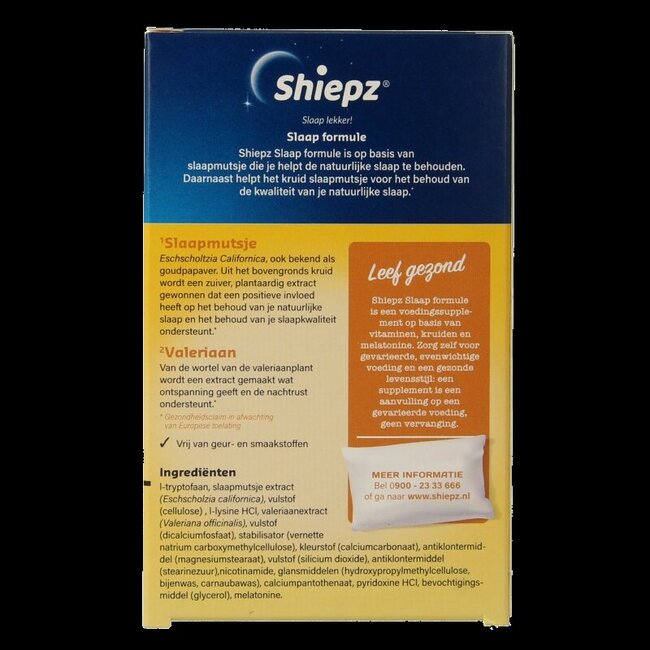Shiepz Slaapformule 30 Stuks