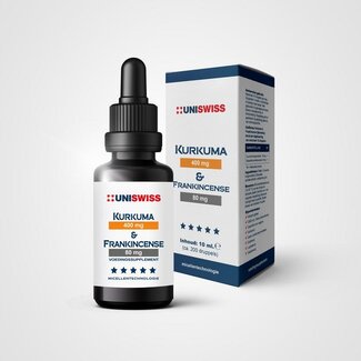 Uniswiss Uniswiss Kurkuma & frankincense (boswellia) 10 Milliliter