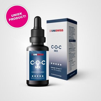 Uniswiss Uniswiss C-O-C mix (curcumine, olibanum (boswellia), vit c) 10 Milliliter