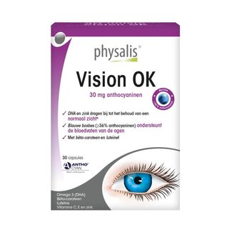 Physalis Physalis Vision OK 30 Softgels
