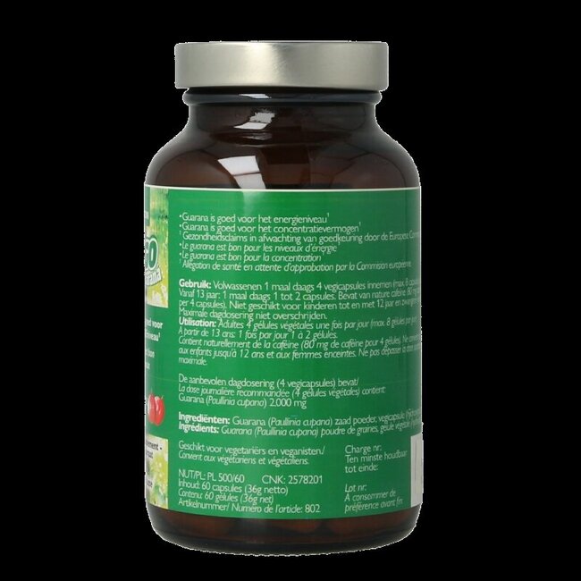 Rio Amazon Gogo guarana 60 Vegetarische capsules