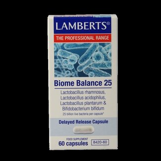 Lamberts Lamberts Équilibre du Microbiote 25 60 Gélules
