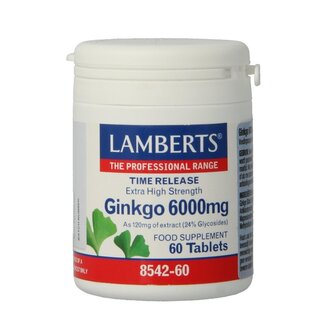 Lamberts Lamberts Ginkgo 6000mg 60 Tabletten