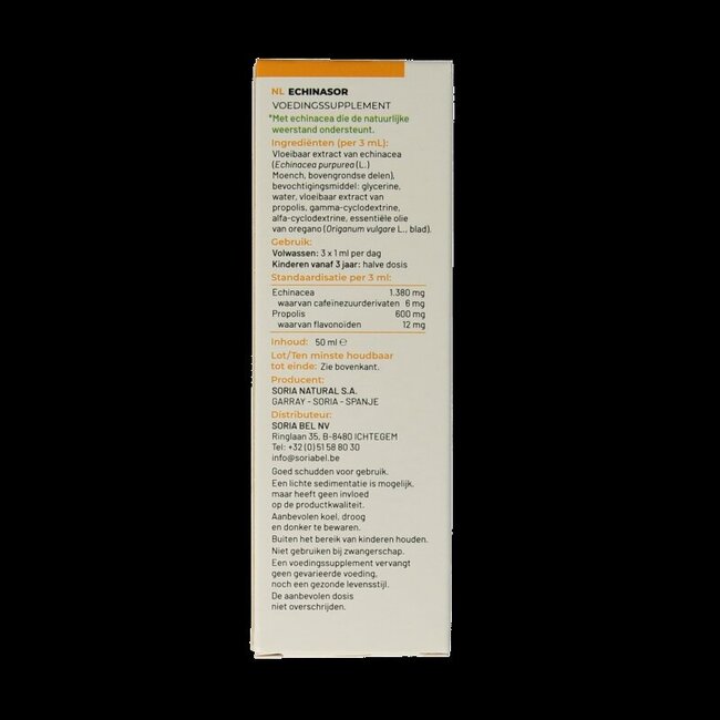 Soria Natural Composor 8 Echinasor 50 ml