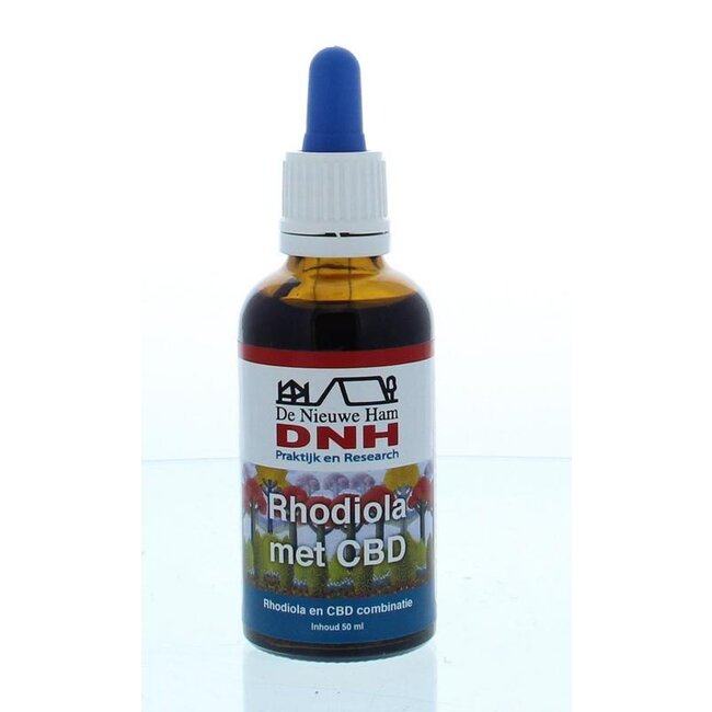 Dr B Rhodiola met CBD frequentie tinctuur 50 Milliliter