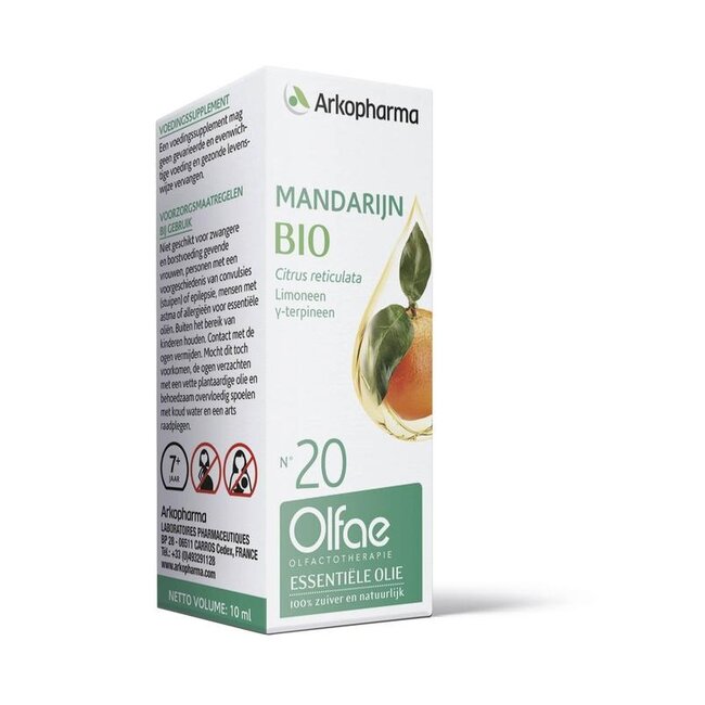 Olfae Mandarijn 20 bio 10 Milliliter