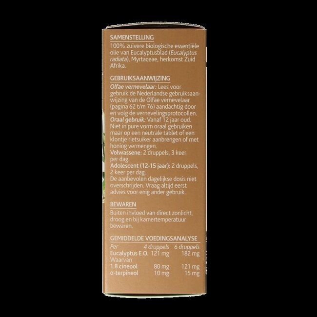 Olfae Eucalyptus radiata 08 bio 10 Milliliter