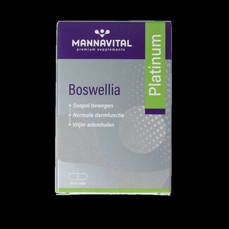 Mannavital Mannavital Boswellia platinum 60 Vegetarische capsules